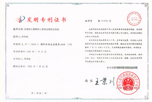 중국 특허